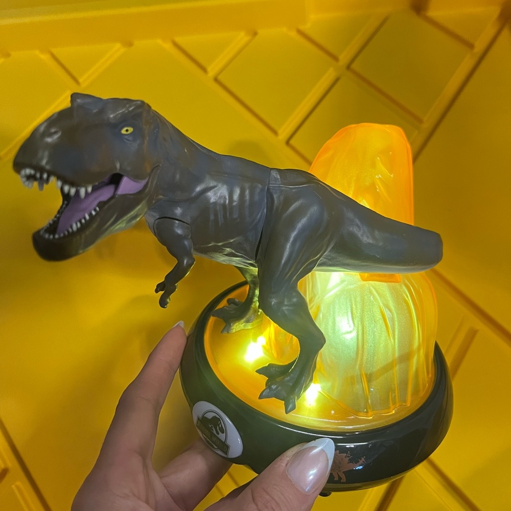 Jurassic World T-Rex Volcano Night Light Tyrannosaurus Rex Universal Studios